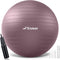 Yoga Ball - Exercise Ball for Workout Pilates Stability - Anti-Burst and Slip Resistant for Physical Therapy, Birthing, Stretching & Core Workout, Office Ball Chair, Flexible Seating, Home Gym